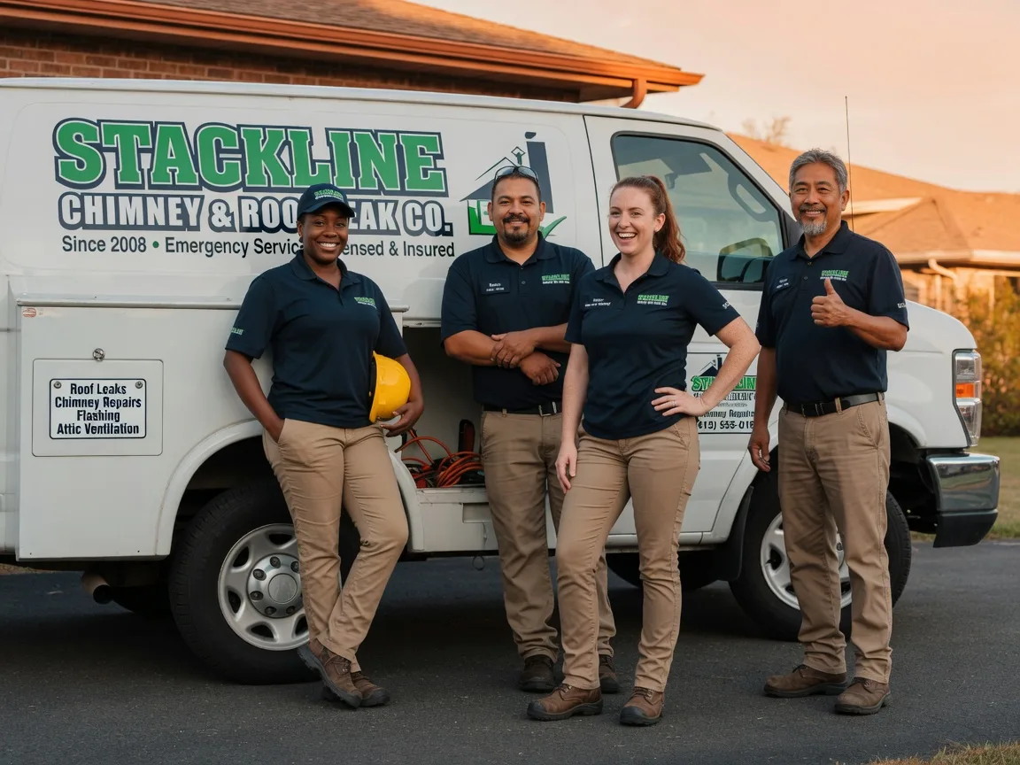 Chimney flashing repair company in Hookerton, NC